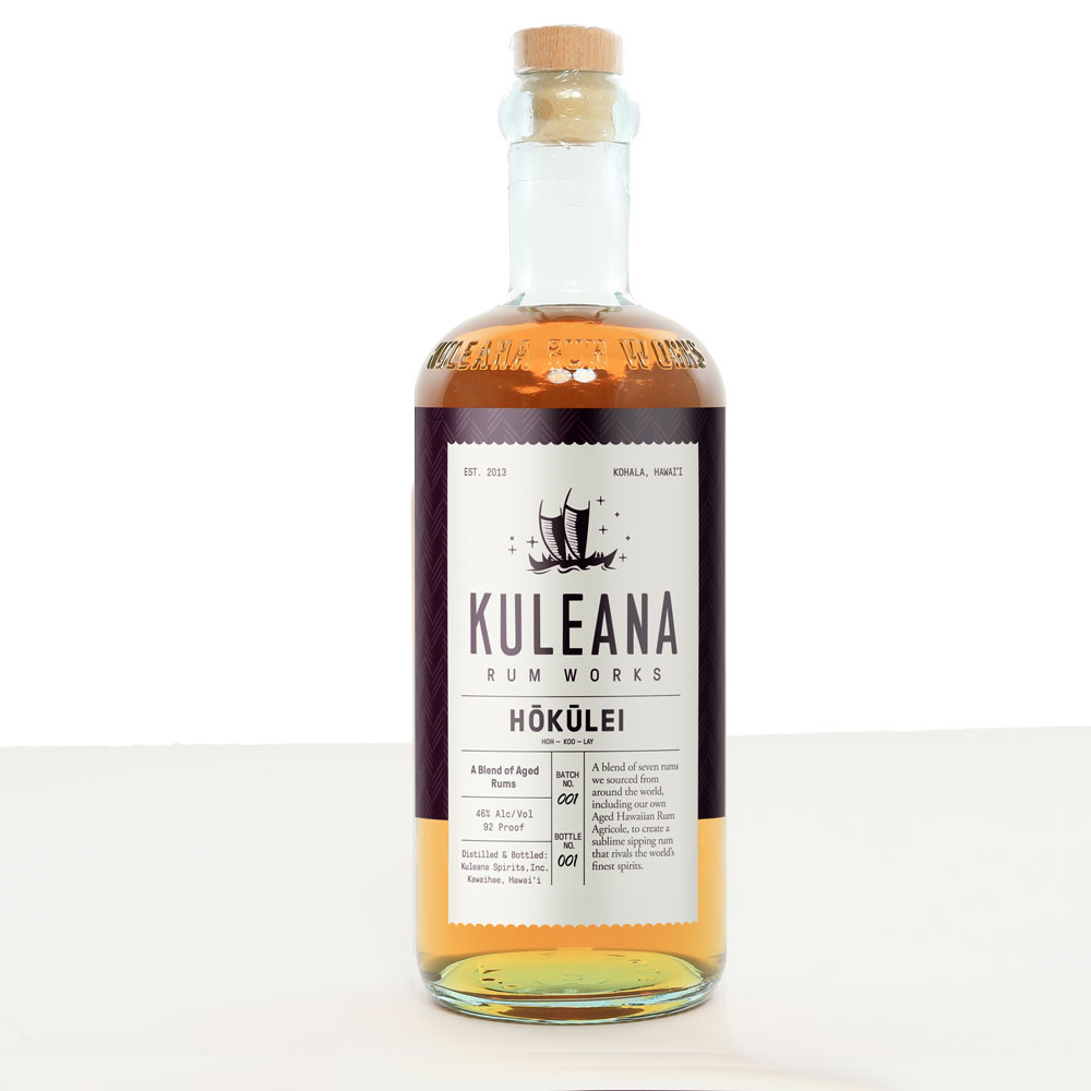 Kuleana Rum Works Aged Rum Hokulei 18 Year