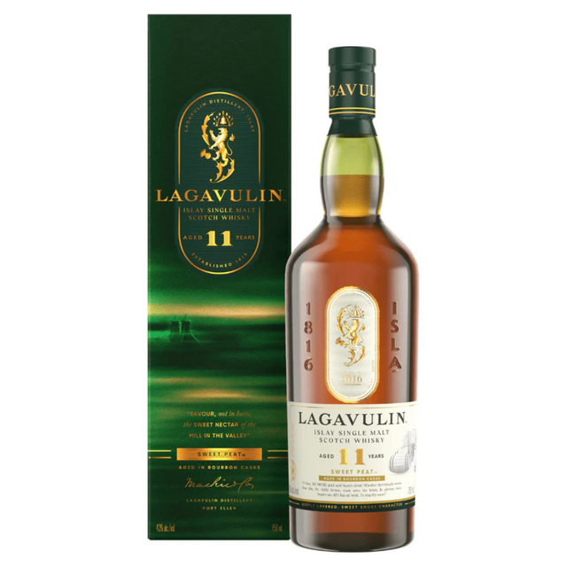 Lagavulin 11 Year Old Sweet Peat Bourbon Casks Single Malt Scotch