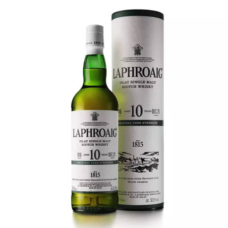 Laphroaig Single Malt Scotch Original Cask Strength Batch 015 10 Yr