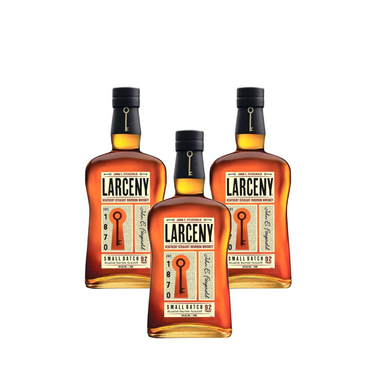 Larceny Small Batch Kentucky Straight Bourbon Whiskey 3-Pack