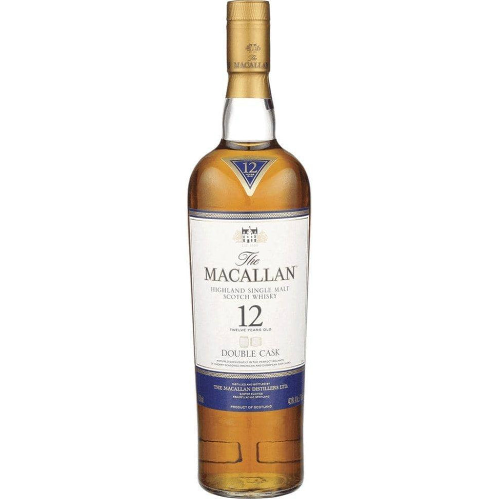 Macallan 12 Yr Double Cask Whiskey 