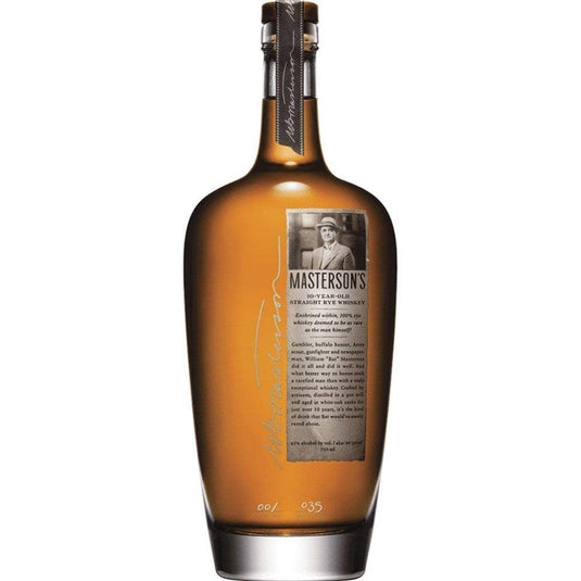 Masterson's Rye Whiskey 10 Year 