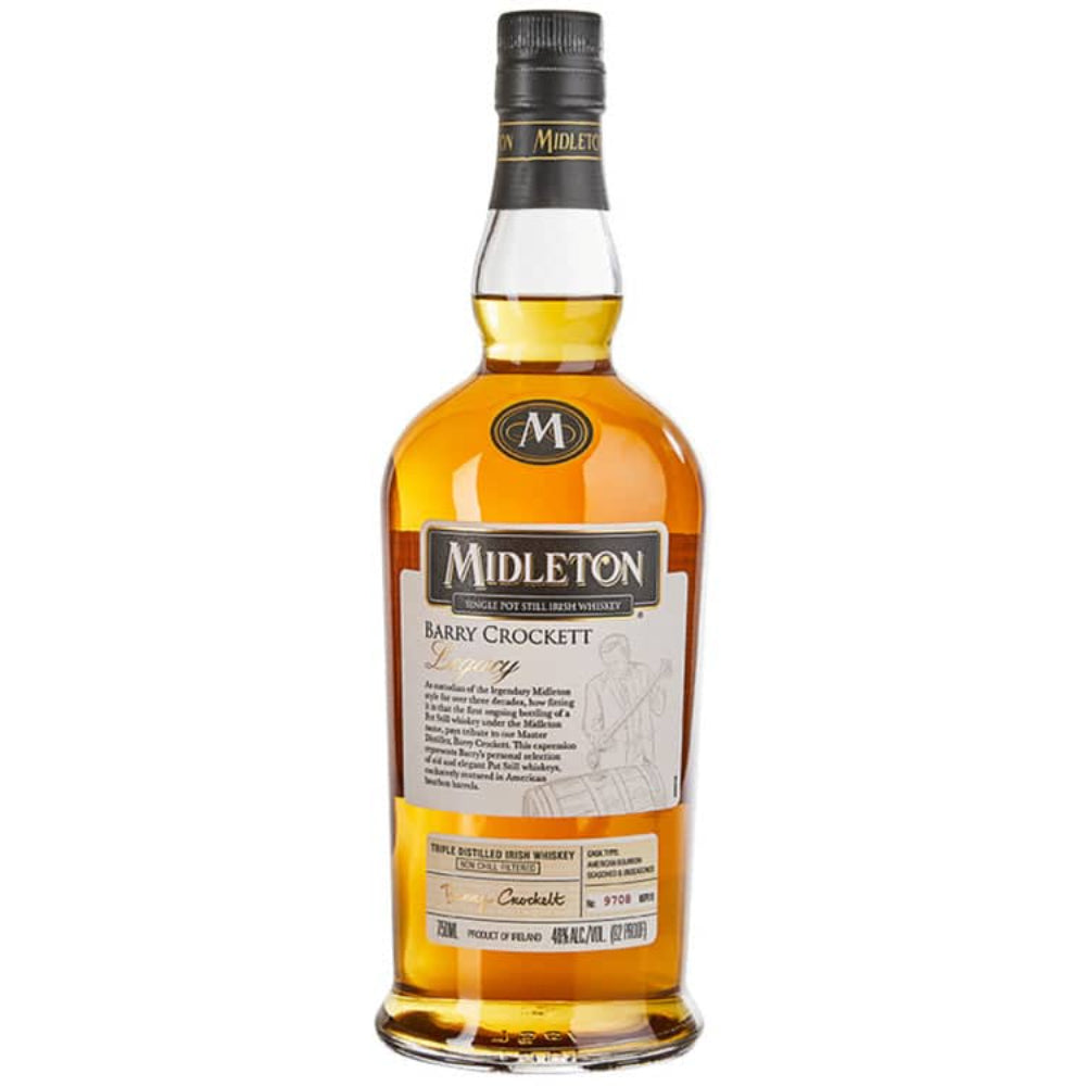Midleton Single Pot Still Irish Whiskey Barry Crockett Legacy