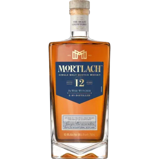 Mortlach 12 Year  The Wee Witchie  Single Malt Scotch Whisky