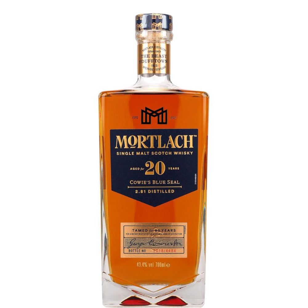 Mortlach Single Malt Scotch Cowie's Blue Seal 20 Year