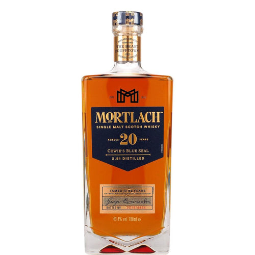 Mortlach Single Malt Scotch Cowie's Blue Seal 20 Year