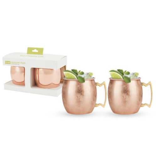 Moscow Mule Copper Cocktail Mug, 2 Pack 16oz
