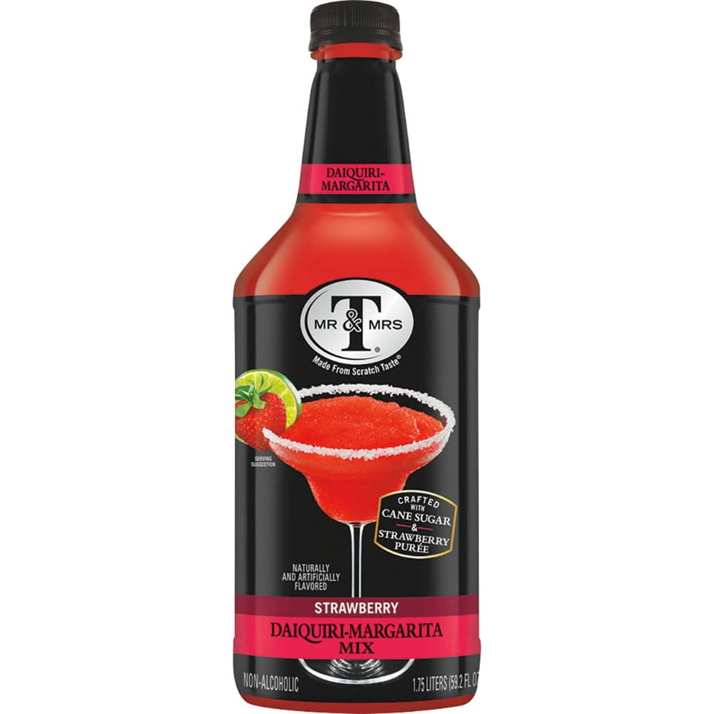 Mr & Mrs T Strawberry Daiquiri Margarita Mix