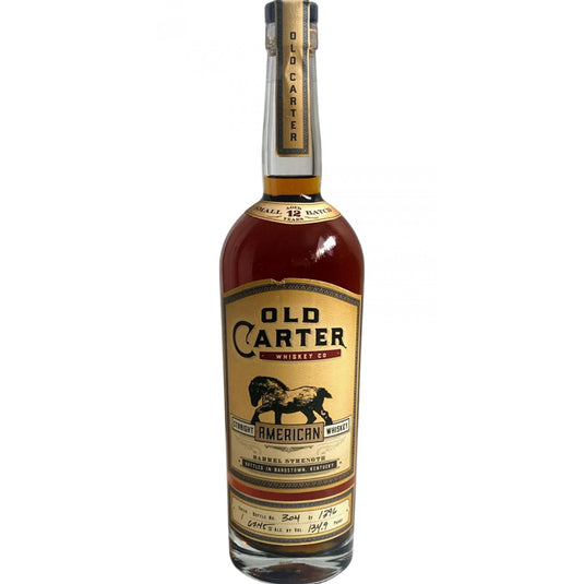Old Carter 12 Year American Whiskey Batch 4 