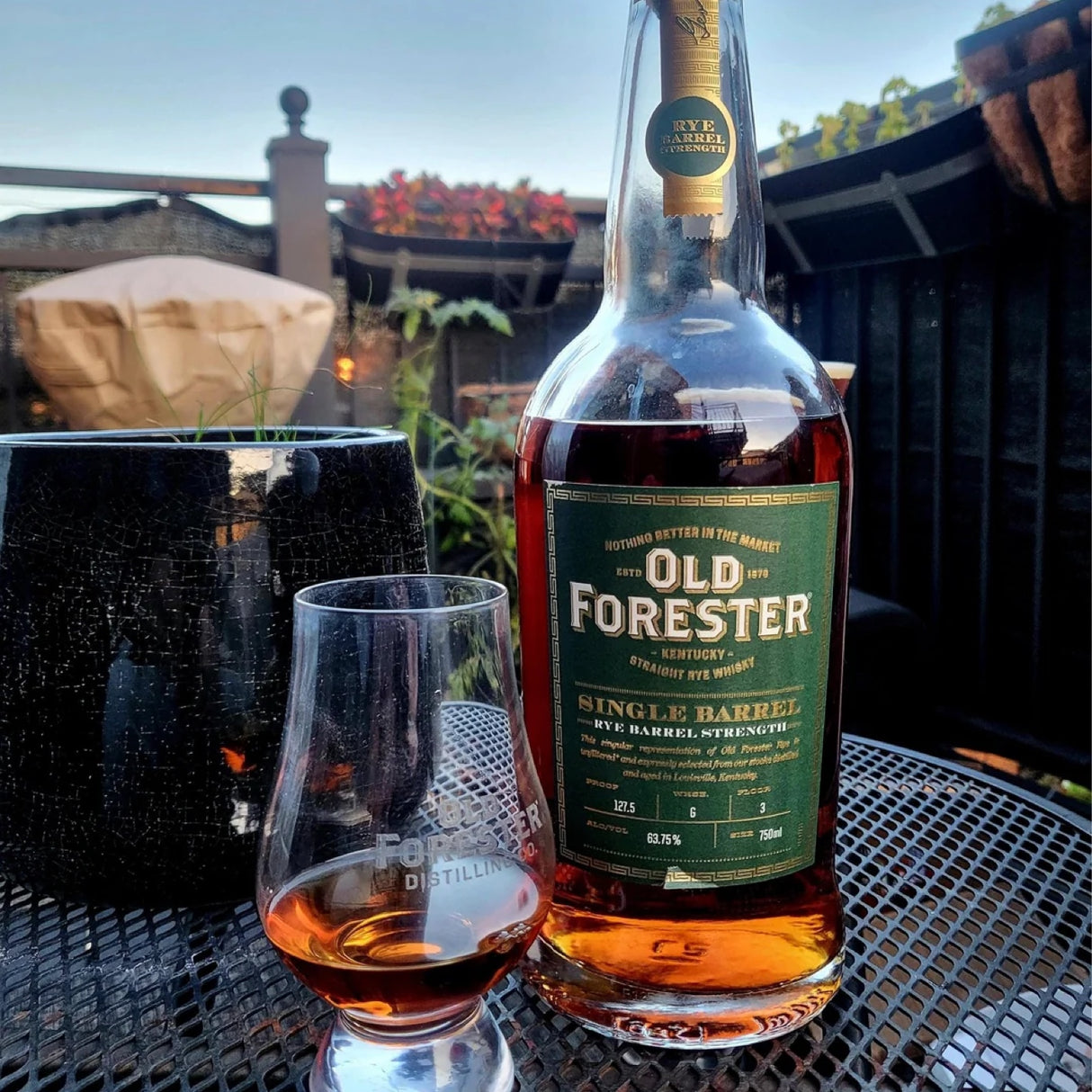 Old Forester Single Barrel Kentucky Straight Rye Whiskey