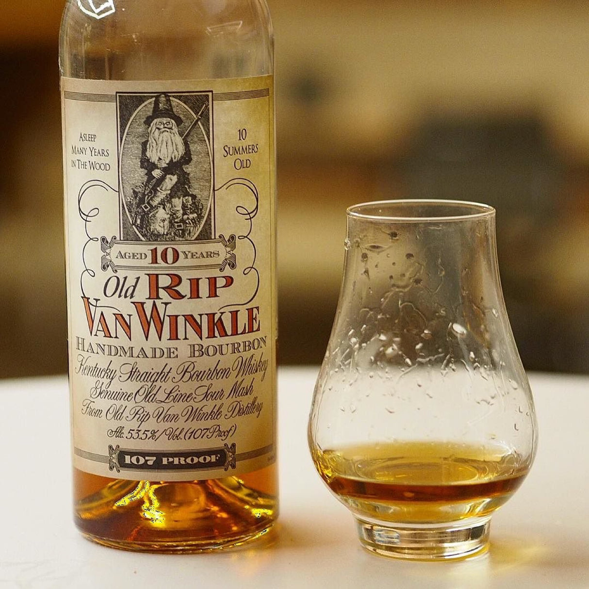 Old Rip Van Winkle 10 Year Bourbon Whiskey