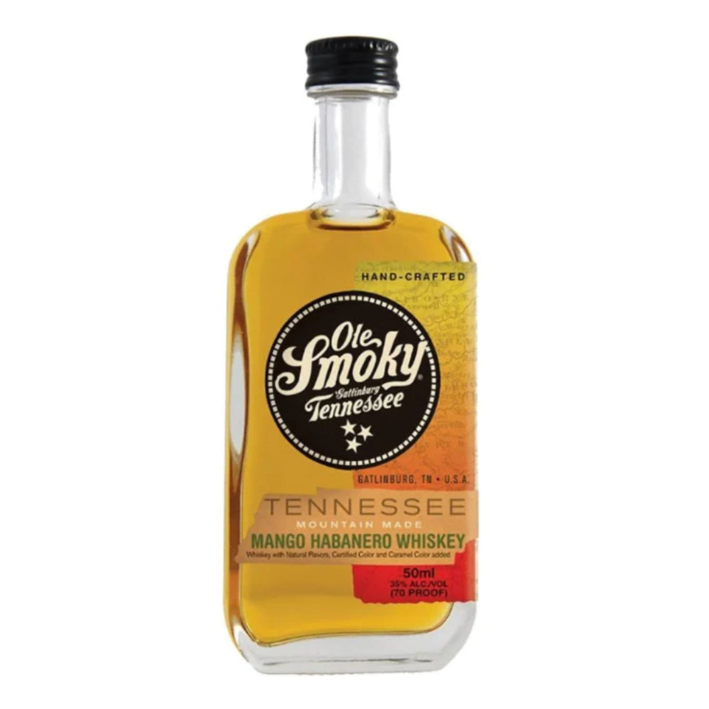 Ole Smoky Mango Habanero Flavored Whiskey Mountain Made 50ml