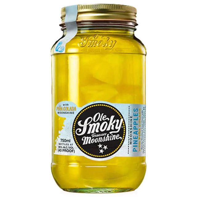 Ole Smoky Pineapples With Pina Colada Moonshine