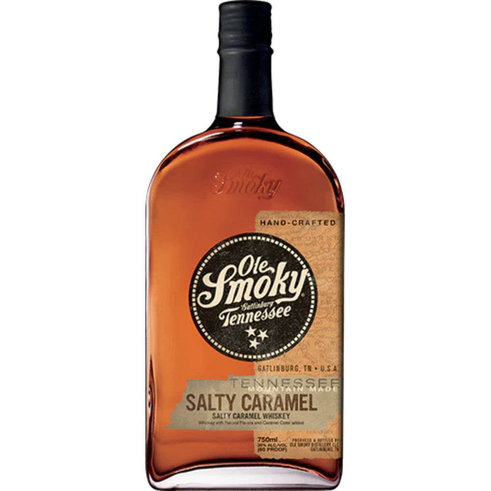 Ole Smoky Salty Caramel Flavored Whiskey Mountain Made