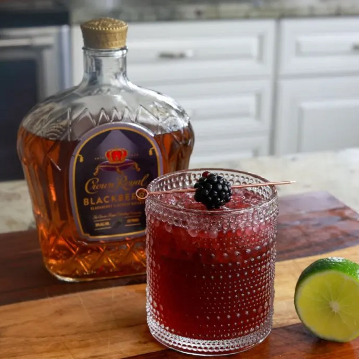 Crown Royal Blackberry Flavored Canadian Whisky