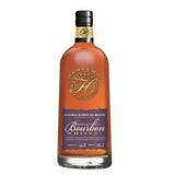 Parker's Heritage 16th Edition Double Barreled Blend Bourbon bottle with elegant label and rich amber color.