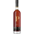 Bottle of Penelope rum on a white background