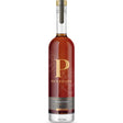 Bottle of Penelope Toasted rum on a white background
