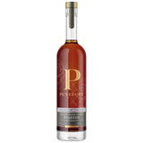 Bottle of Penelope whiskey on a white background