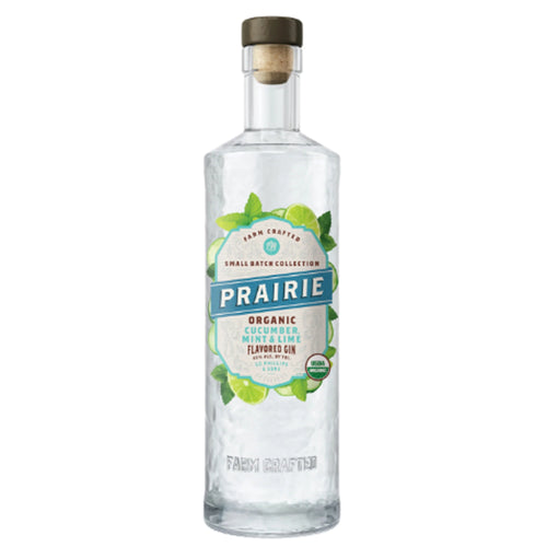 Prairie Cucumber Mint & Lime Flavored Gin Small Batch 90