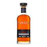Bottle of Pursuit Triple Mash Bourbon on a white background