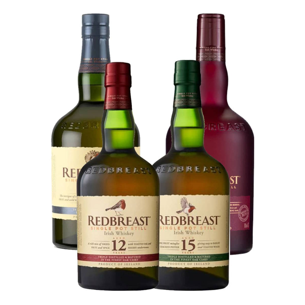 Redbreast Irish Whiskey 4 Pack Combo Whiskey