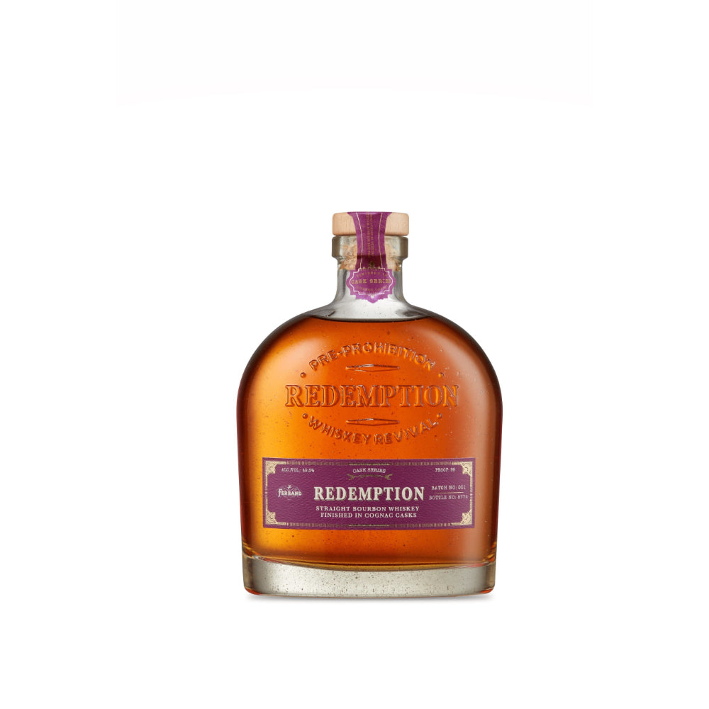 Redemption Cognac Cask Finished Straight Bourbon