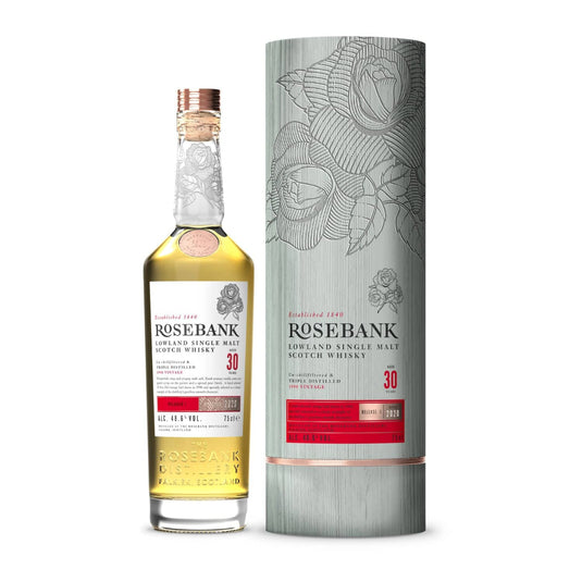 Rosebank Single Malt Scotch Release 1 Bottled 2020 30 Year 97 Whiskey