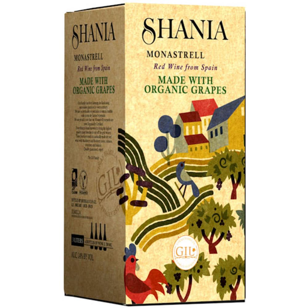 Shania Monastell Jumilla 2019 Wine Box 3L – You Booze