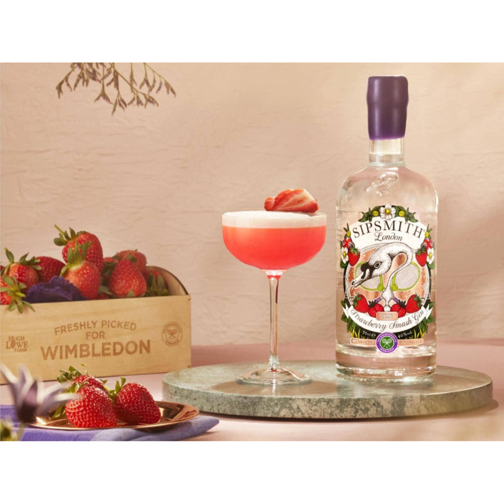 Sipsmith Strawberry Smash Flavored Gin