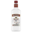 Smirnoff Vodka bottle on a white background