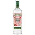 Smirnoff Zero Sugar Infusions Strawberry & Rose bottle on a white background