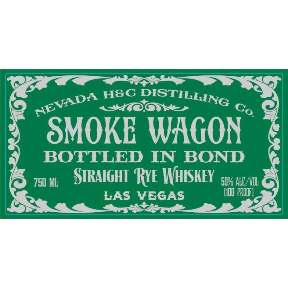 Smoke Wagon Bottled In Bond Straight Rye Whiskey