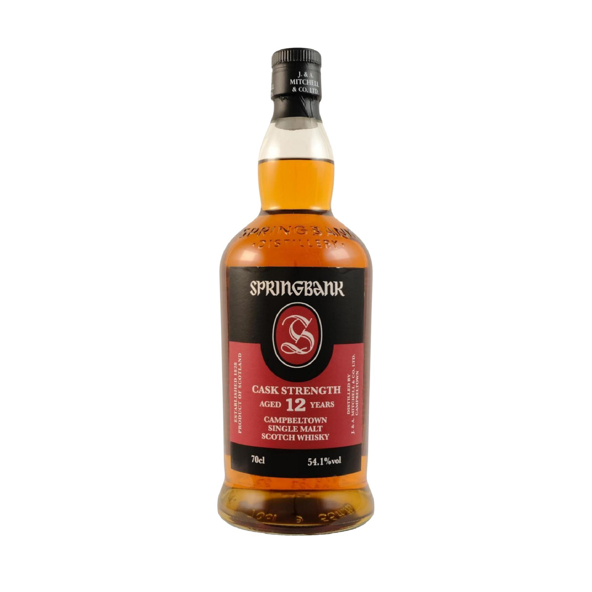 Springbank 12 year single malt scotch 700ml