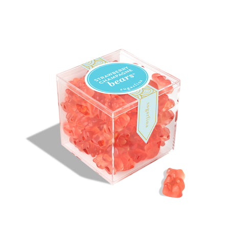 Sugarfina Strawberry Champagne Bears   Large New  11.8oz