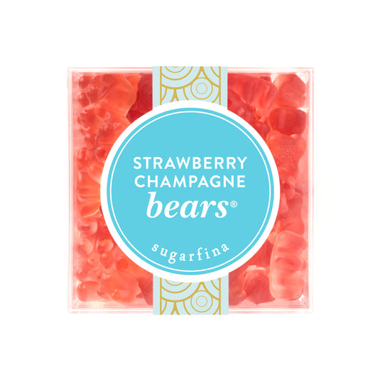Sugarfina Strawberry Champagne Bears   Large New  11.8oz