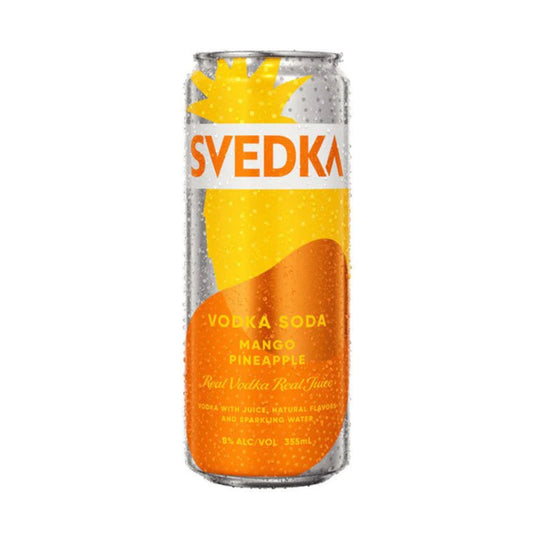 Svedka Mango Pineapple Flavored Vodka Soda  355ML