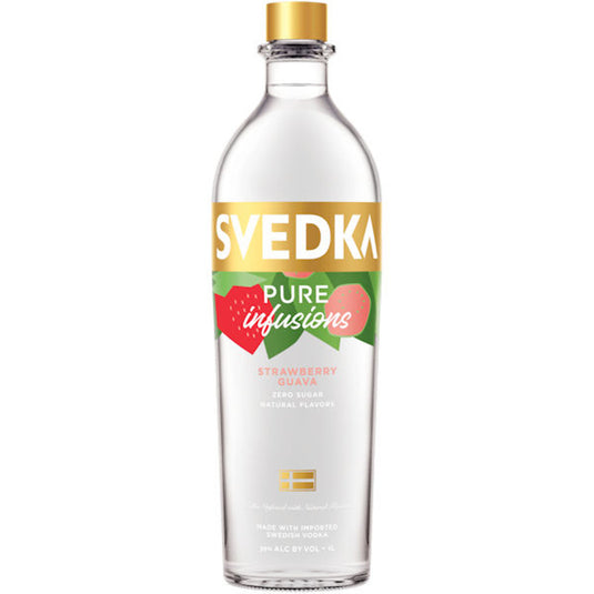 Svedka Pure Infusions Strawberry Guava Flavored Vodka
