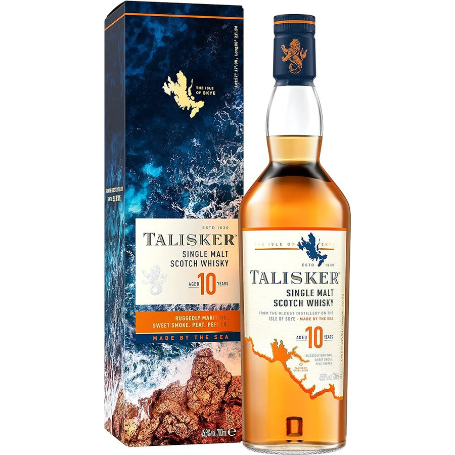 Talisker Single Malt Scotch 10 Year 