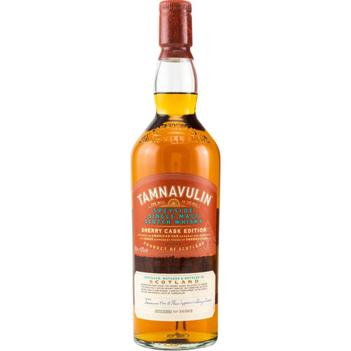Tamnavulin Sherry Cask Single Malt Scotch Whiskey