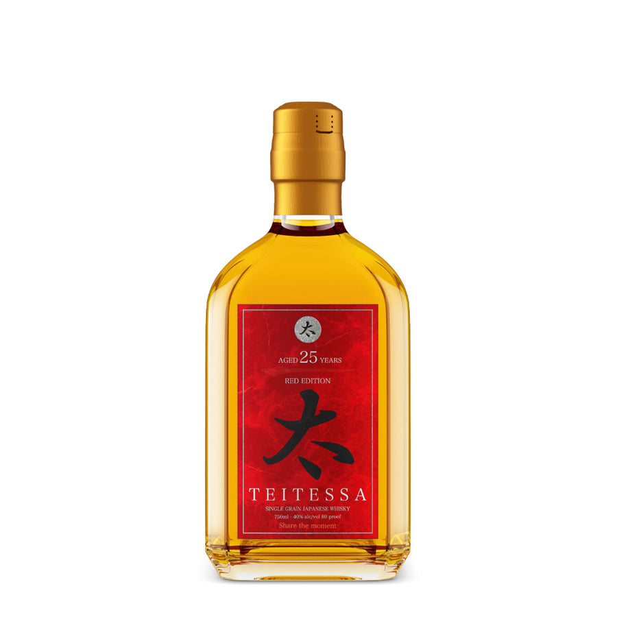 Teitessa Single Grain Japanese Whiskey Red Edition 25 Year