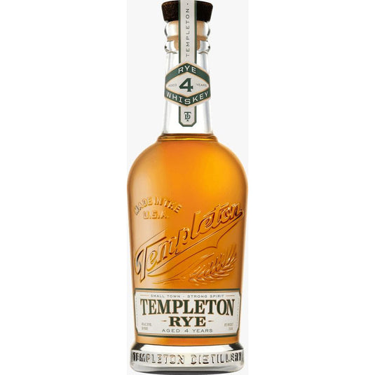 Templeton Rye Whiskey 4 Year 