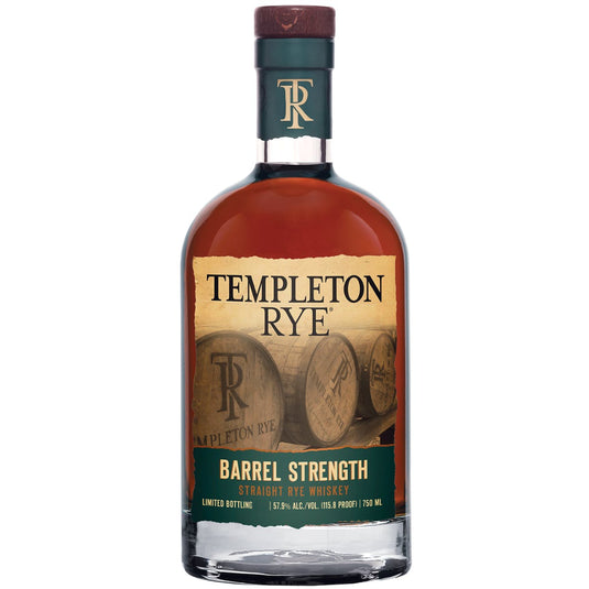 Templeton Rye Whiskey Barrel Strength