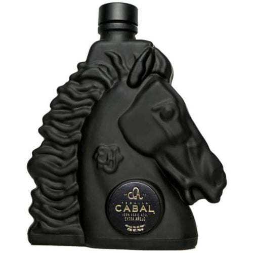 Tequila Cabal Extra Añejo Limited Edition Horse Head Bottle