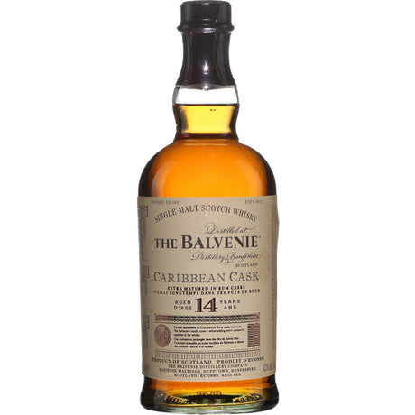 The Balvenie 14 Year Old Caribbean Cask Single Malt Scotch Whisky