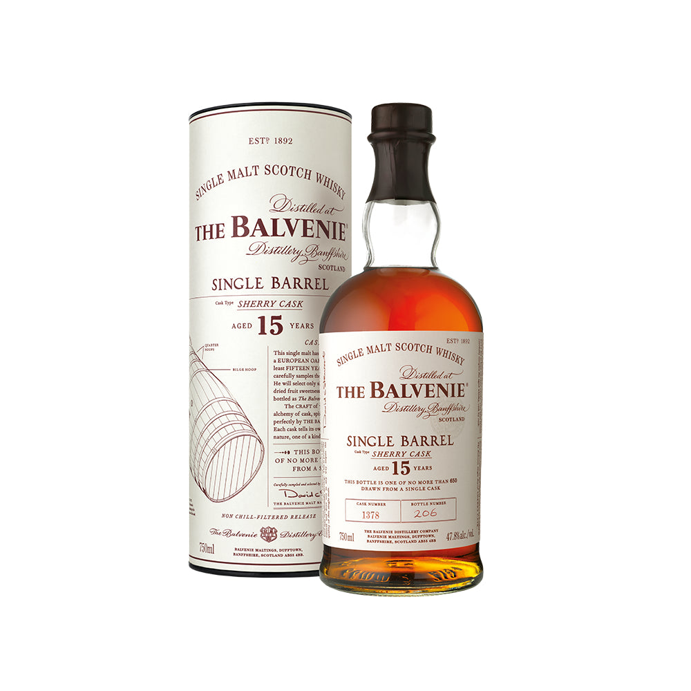 The Balvenie 15 Year Old Sherry Cask Single Malt Scotch Whisky