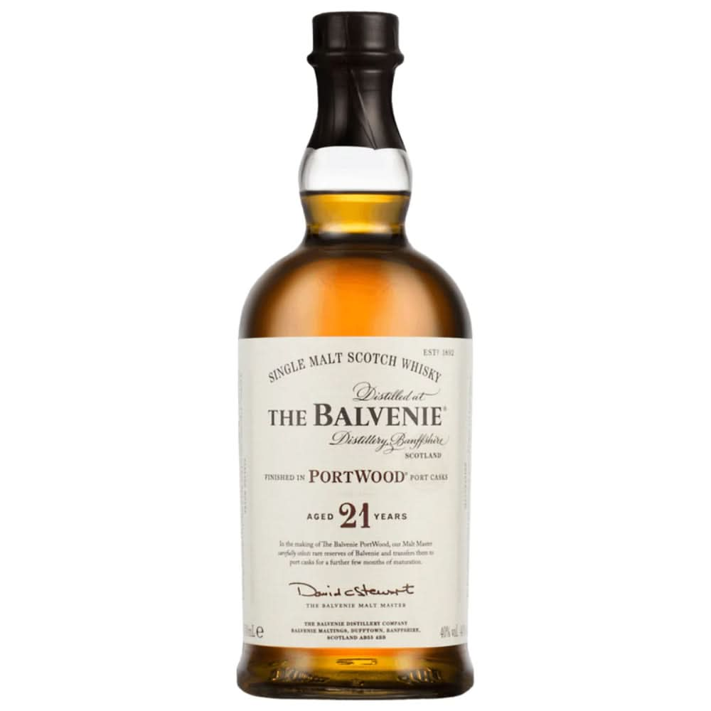 The Balvenie 21 Year Old Portwood Single Malt Scotch Whisky