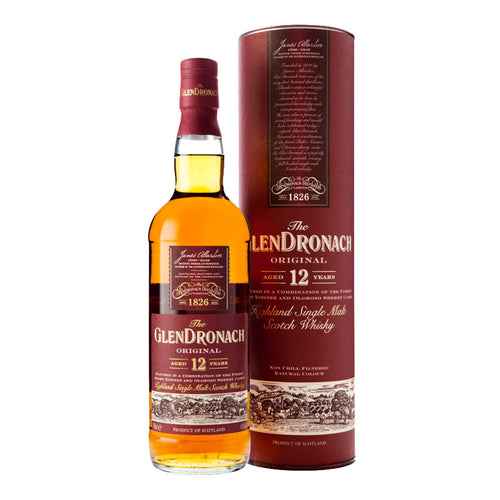 The GlenDronach 12 Year Old Single Malt Scotch Whisky