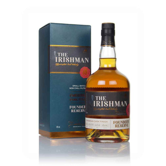 The Irishman Founders Reserve Caribbean Cask Finish Irish Whiskey