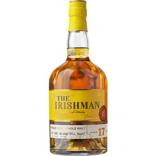 The Irishman Single Malt Irish Whiskey Single Cask 17 Yr\